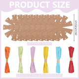 FREEBLOSS 9 Set Woven Basket Kit Woven Easter Basket Kit DIY Woven Basket Set Wicker Basket Kit for Beginners Basket Making Kit with Basket Weaving Supplies Basket Weaving Kits FREEBLOSS