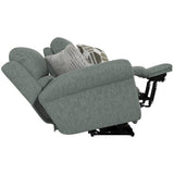 Jackson Furniture Catnapper Green Power Reclining Loveseat with Wood and Metal Frame, Loveseat Recliner Styled as an Elegant Couch Alternative for Living Rooms Jackson Furniture