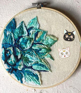 Kitten (2 Pieces) Needle Minder Magnetic Needle Keeper for Cross Stitch Embroidery Sewing Needle and Pin Holders N\C