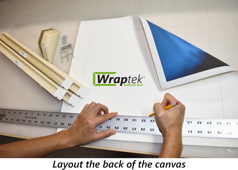 Wraptek Canvas Stretcher Bar Kit (Medium Duty)- 23 Sizes to Choose from (40x60) Wraptek