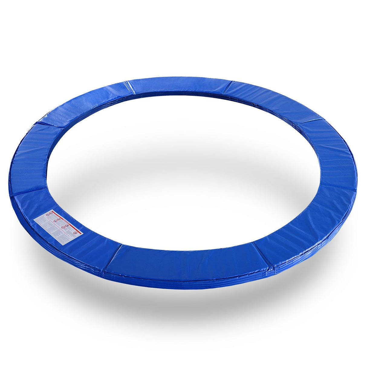ExacMe Trampoline Pad Replacement Round Safety Spring Cover, No Hole for Pole (Blue, 16 Foot) Exacme