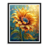 Natuyalo Paint by Numbers Kit for Adults - Sunflower DIY Adult Paint by Number Kits Flowers Acrylic Canvas Painting for Adults Beginners Art Crafts Without Frame, 16x20 Inch Natuyalo