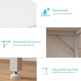 Lufeiya Small White Desk for Small Spaces, 24 Inch Kids Girls Study Writing Mini Desks for Bedroom, Simple Modern Laptop PC Little Side Table with Storage Bag Headphone Hook, White Lufeiya