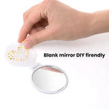 ZOOFOX 50 Pieces Compact Mirror Bulk, Round Makeup Mirror for Purse, Mini Folding Mirror for Women Girls Travel Daily Use ZOOFOX