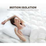 Dopinmin Queen Mattress, 8 Inch Gel Infused Memory Foam Mattress Medium-Firm Mattress for Pressure Relief & Cooling Sleep, CertiPUR-US Certified, Bed in a Box Dopinmin