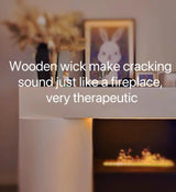 50pcs Natural Wooden Candle Wicks Kit - 5.1 X 0.5 Inch, Crackling Wicks with Stand for DIY Candle Making Craft Phinicco