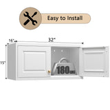 TIMELESS PIECES 86" Metal Wardrobe Cabinets,Armoire Wardrobe Closet with Hanging Rod,Clothes Storage Cabinet with Adjustable Shelves and Doors,Clothing Cabinet for Bedroom Laundry Room TIMELESS PIECES