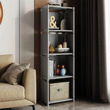 RIIPOO Storage Cubes Organizer Shelves, 4 Cube Bookcase Bookshelf for Bedroom Closet Small Spaces, Cube Storage Organizer Shelf for Kids Clothes Nursery RIIPOO