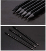YYMIYU Full Graphite Pencils set 6 Piece.HB/2B/4B/6B/8B/EE (lead pencil) YYMIYU