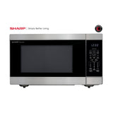 SHARP SMC2266KS Oven with Removable 16.5" Carousel Turntable, Cubic Feet, 1200 Watt Countertop Microwave, 2.2 CuFt, Stainless Steel Sharp