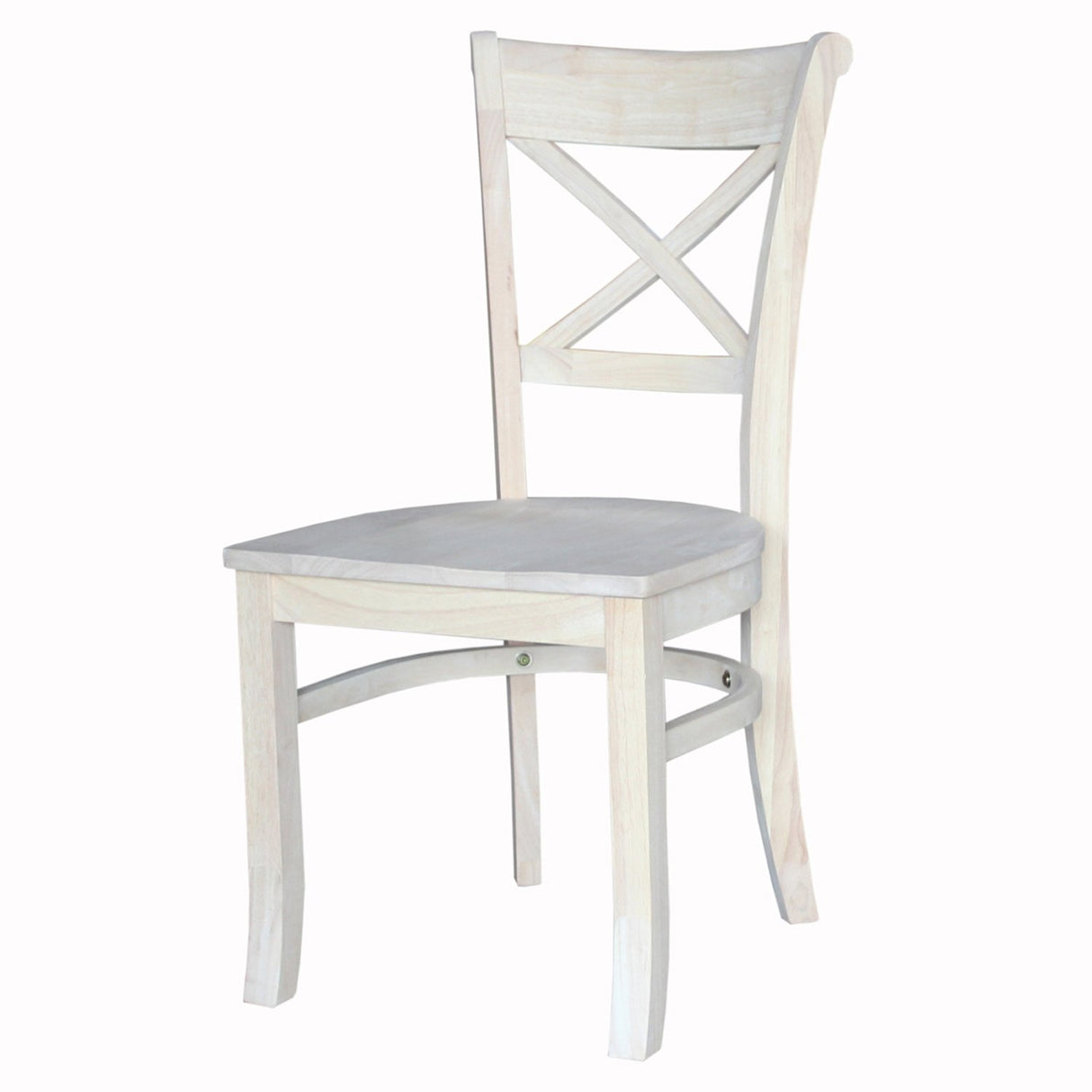 International Concepts Charlotte X-Back Chairs, Brown IC International Concepts