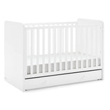 GAP babyGap Graham 4-in-1 Convertible Crib with Storage Drawer - Greenguard Gold Certified, Bianca White Delta Children