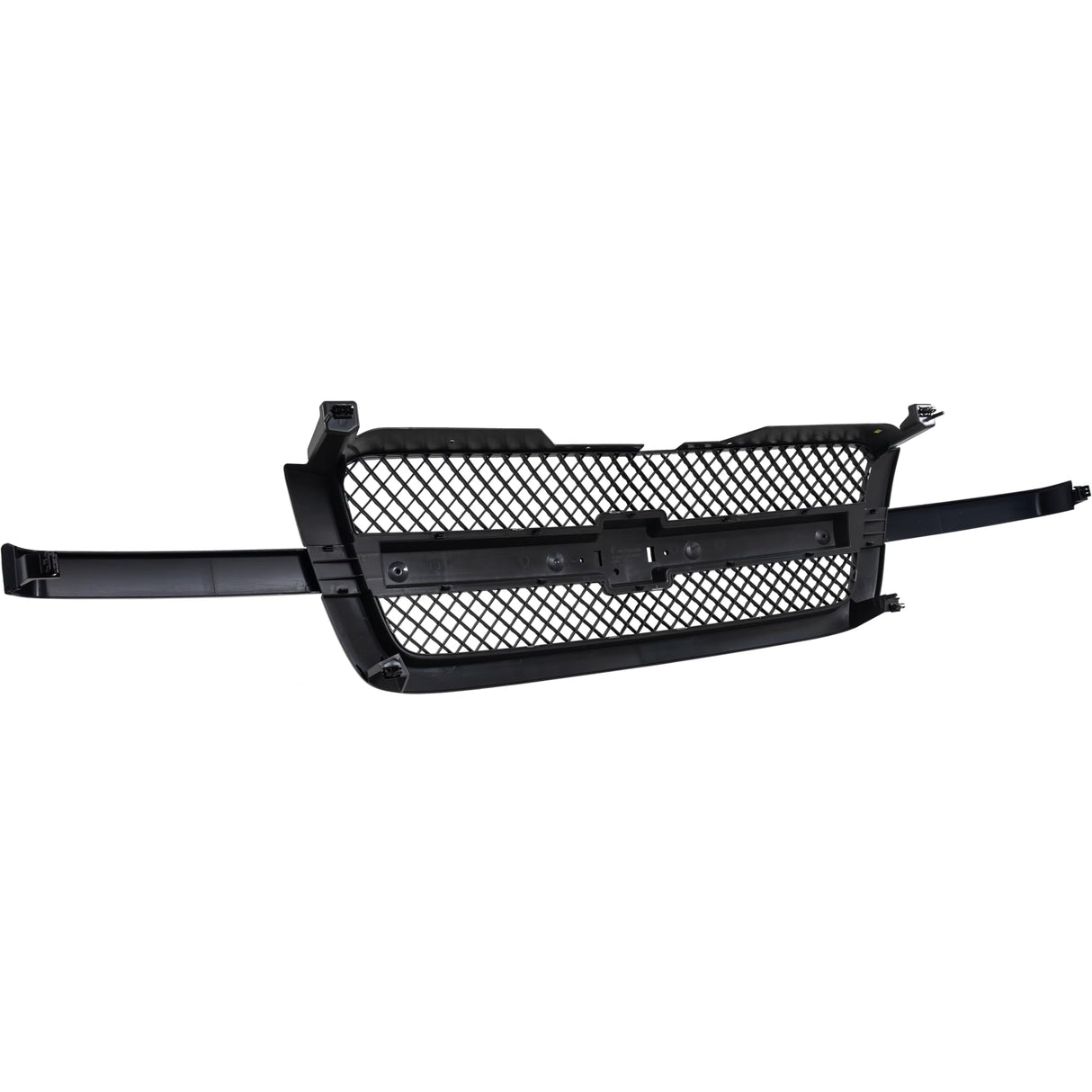 Garage-Pro Grille Assembly Compatible With 2003-2006 Chevrolet Silverado 1500, Fits 2007 Chevrolet Silverado 1500 Classic Paintable Shell with Gray Insert Plastic Garage-Pro