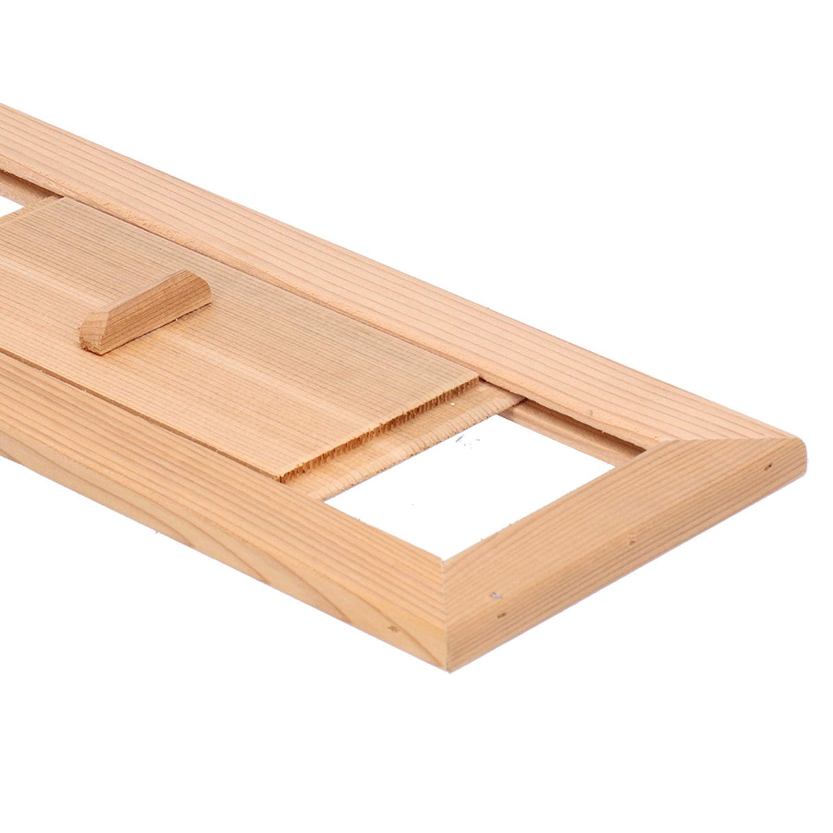 Fdit Sauna Air Vent, Wooden Rectangle Grille Ventilation Equipment Steam Room Accessory Sauna Accessories Fdit