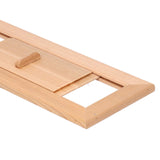 Fdit Sauna Air Vent, Wooden Rectangle Grille Ventilation Equipment Steam Room Accessory Sauna Accessories Fdit