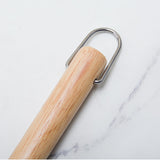 2 Pack Grilling Basting Mop, Large BBQ Mop Brushes with Wooden Long Handle and 6 Extra Replacements for Grill Barbecue Smoking Steak, 19.2+18 Inch, Kitchen Tools YJLMTCF