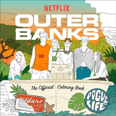 Outer Banks: The Official Coloring Book WoodArtSupply