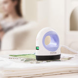 VEVOR Mini Heat Press - Small Heat Press Machine - 3 Heat Settings and Auto-Off - Portable Heat Transfer Machine - Sublimation Machine for T-Shirts/Hats/Coasters/Bags (White Blue) VEVOR