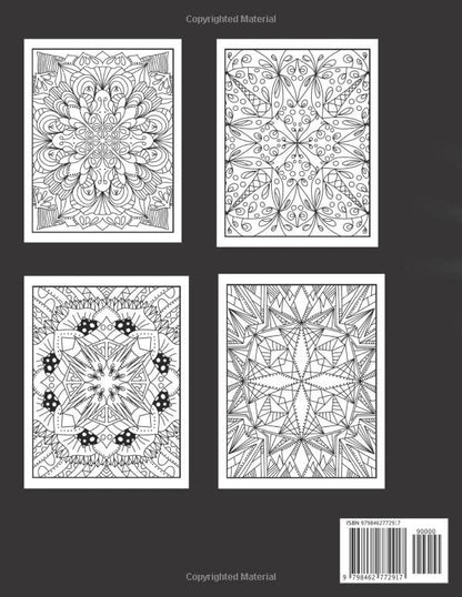 Mindfullness Colouring Book: Idea Of You | Abstract Colouring Pages | Stress Relief | Relaxation | Picture Book |