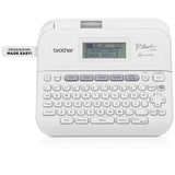Brother P-Touch PT-D410 Home / Office Advanced Label Maker | Connect via USB to Create and Print on TZe Label Tapes up to ~3/4 inch, White Brother