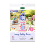 Katy Sue Handy Hobby Aprons Card Making Kit. Contains 8 Shaped Cards, 2 Sheets Die Cut Decoupage, Sticky Foam Pads, Instructions & 8 Envelopes. Apron-Themed Card Making Kits for Adults Katy Sue