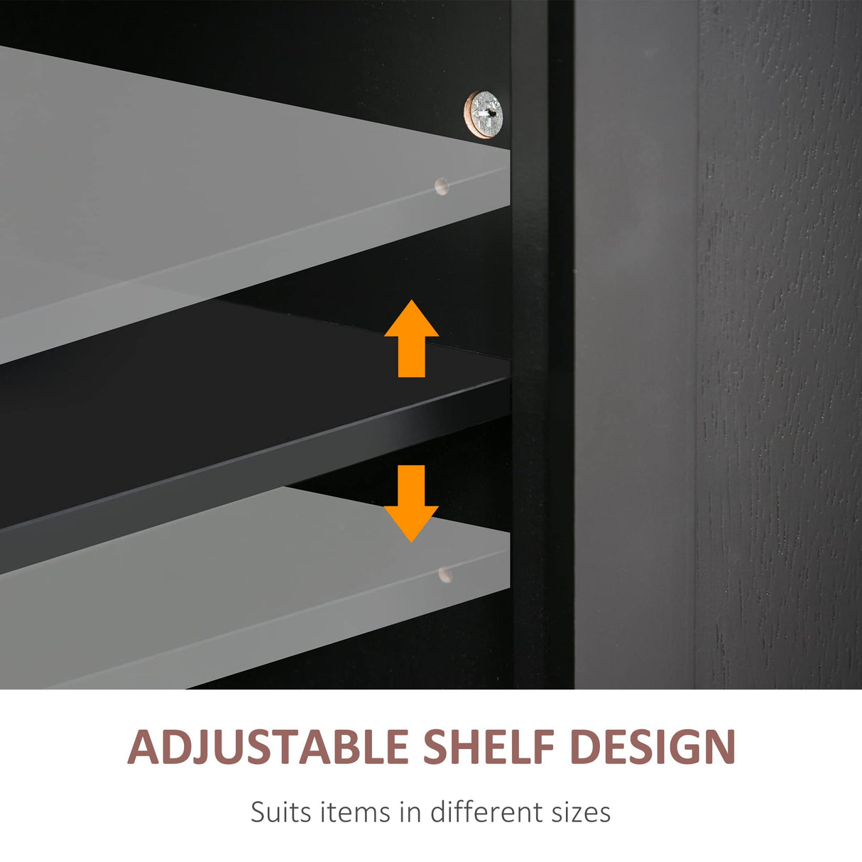 HOMCOM Kitchen Island on Wheels, Rolling Cart with Rubberwood Top, Spice Rack, Towel Rack and Drawers for Dining Room, Black HOMCOM