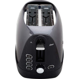 Oster 2 Slice, Bread, Bagel Toaster, Metallic Grey Oster
