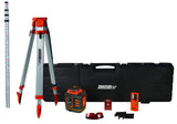 Johnson Level & Tool 99-027K Self-Leveling Rotary Laser System, 8.75", Red, 1 Kit Johnson