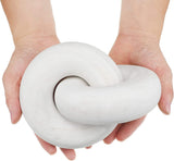 fghuim Decorative Wood Chain Home Decor Wood Knot Desk Shelf Decorations for Living Room Coffee Table Decor fghuim