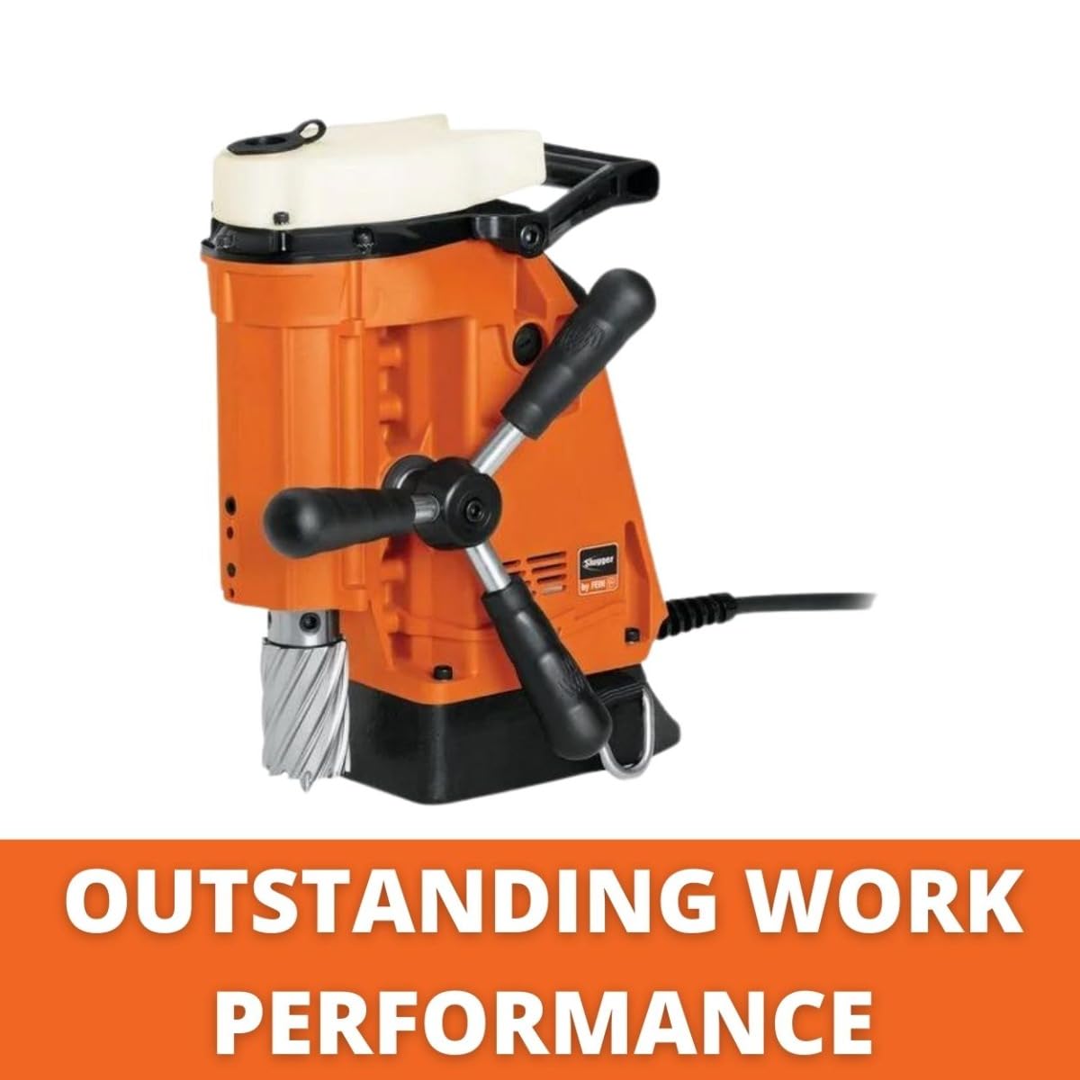 Fein Compact JHM Magforce Mag Drill Unit with Maximum Drilling Depth 2" - 1,100 W, 450 RPM - 72725361127 Jancy