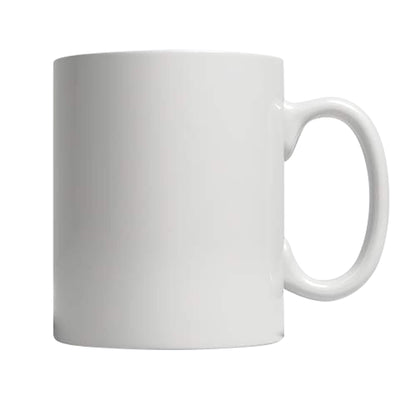 HomeVss 11oz White Ceramic Sublimation Coffee Mug Blank White, Case of 36
