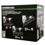 Metabo HPT KITNT506538M 18 - 15 Gauge Pneumatic 3-Tool Finish/Trim Nailers Combo Kit Metabo HPT