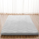 Japanese Floor Mattress, 100% High Density Comfortable Foam, 4" Thicken Foldable Mattress Tatami Mat Sleeping Pad, Ideal for Comfort and Support, Kids Floor Lounger Pillow Bed Sofa (Full） SCHNAUZER HOME