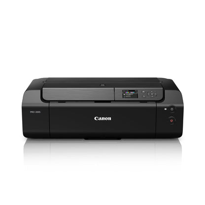 Canon PIXMA PRO-200S Professional 13" Wireless Inkjet Photo Printer with 3.0" Color LCD Monitor, 8-Color Dye-Based Ink, Black