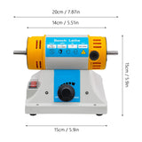 Multi-Function 110V Bench Buffer Polisher Machine Adjustable Variable Speed Bench Grinder Polishing & Buffing Machine for Wood, Amber, Metal, Jade TTeralmon