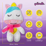 qollorette Fur Sewing Kit for Children, Sew Your Own Unicorn Toy Kids' Craft Kit - Sewing Kit for Kids, Learn to Sew & Play qollorette
