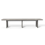 Safco Products Medina Table, 14', Gray Steel Safco