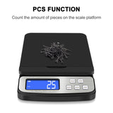 Fuzion Shipping Scale - Digital Postal Scale 88lb x 0.1oz, 5 Units, Hold/Tare/PCS Counting, Easy Calibration, Large LCD, All-in-1 Scale for Packages Fuzion