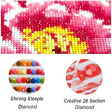 DIY 5D Diamond Painting Movie by Number Kits Full Drills for Adults,Round Full Drill Cross Crystal Rhinestone Pictures Arts Craft for Home Wall Decor Gift.(Infinite Gloves-1/30X40cm/11.8X15.7inch) vodwml