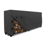 KHOMO GEAR - Firewood Rack Cover 8 foot - Heavy Duty - Black KHOMO GEAR