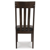 Signature Design by Ashley Haddigan Dining Room Chair, Dark Brown Signature Design by Ashley