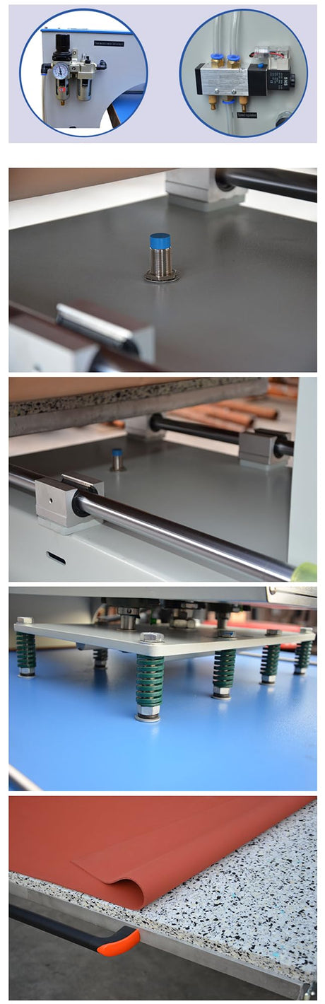 US Stock Large Format Heat Press Machine 31in x 39in Pneumatic Drawer-Type Wide Format Heat Press for T-Shirt Textile, 220V 1P 30A VORTRIDINO