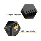 waitley 20V 6.0A Replacement Battery Compatible with Dewalt DCB200 DCD DCF DCG Series Cordless Power Tools waitley