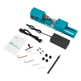 Mini Lathe Machine, 96W Wood Lathe Milling Machine for Table, Mini Wood Lathe,Used for Processing Small Leaf Rosewood, Basswood, Mmahogany ZGEXING