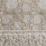 Levtex Home Adare Taupe Reversible King/Cal King Comforter Set (106x94in) with 2 Pillowcases (36x20in) - Floral Bedding - Taupe White - 100% Cotton King Size Comforter Set - Soft, Pre-Washed Levtex Home