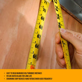 ToughBuilt 16' ProBlade™ Tape Measure with Blade Control | 1.25" Width Blade with Double Sided | TB-H2-T-12216 ToughBuilt