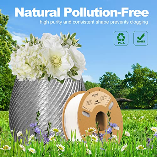 ERYONE Glow in The Dark Multicolor PLA Filament 3D Printer Filament Color Change 1.75mm +/-0.03mm 1kg (2.2lbs)/Spool, Glow Rainbow ERYONE