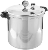 Presto 01784 23-Quart Induction Compatible Pressure Canner, Silver, Aluminum Presto
