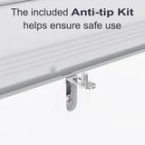 Furnify 72" Tall Kitchen Pantry, Farmhouse Pantry Storage Cabinet with Doors Organizer, Freestanding Cupboard with Adjustable Shelves, Rustic Buffet Cabinet for Kitchen, Dining Room, Bathroom, White Furnify