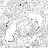 Mythographic Color and Discover: Mythical Beasts: An Artist’s Coloring Book of Magical Creatures WoodArtSupply